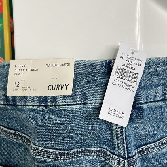 Curvy High Rise Flare Jeans - Picture 6 of 6